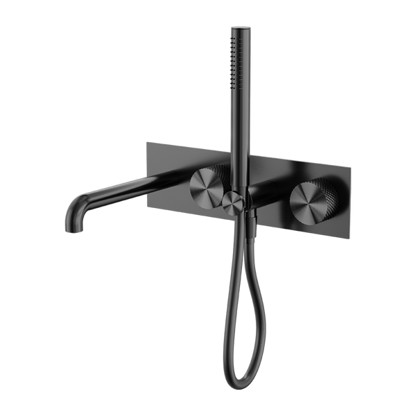 Opal Progressive Shower System With Spout 250mm Graphite