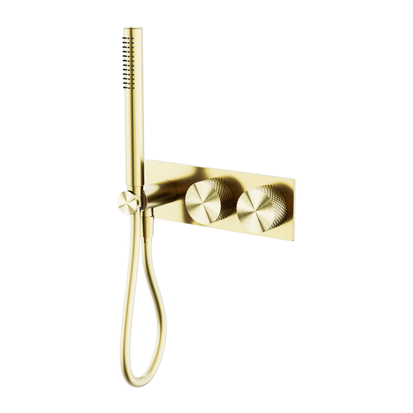 Opal Progressive Shower System Brushed Gold