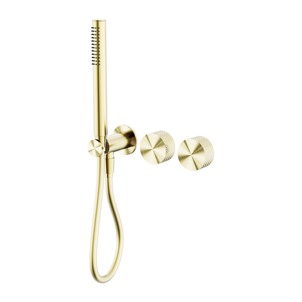 Opal Progressive Shower System Separate Plate Brushed Gold