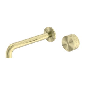 Opal Progressive Wall Basin/Bath Set 160mm Brushed Gold - Brushed Gold
