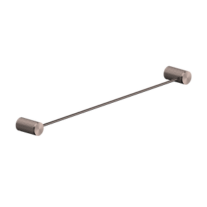 Opal Single Towel Rail 600mm Brushed Bronze - Brushed Bronze