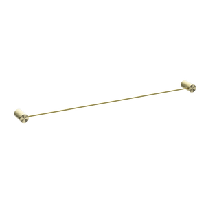 Opal Single Towel Rail 800mm Brushed Gold - Brushed Gold