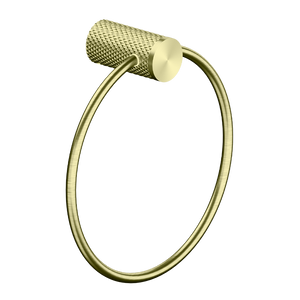 Opal Towel Ring Brushed Gold - Brushed Brass Gold