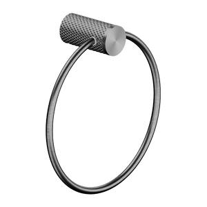 Opal Towel Ring Graphite - Brushed Gunmetal