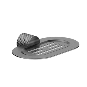 Opal Soap Dish Holder Graphite - Brushed Gunmetal