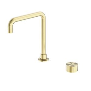 Kara Progressive Tall Basin Set Brushed Gold - Brushed Brass Gold