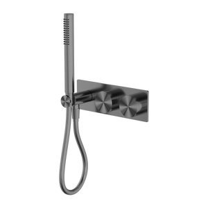 Kara Progressive Shower System Gun Metal - Brushed Gunmetal