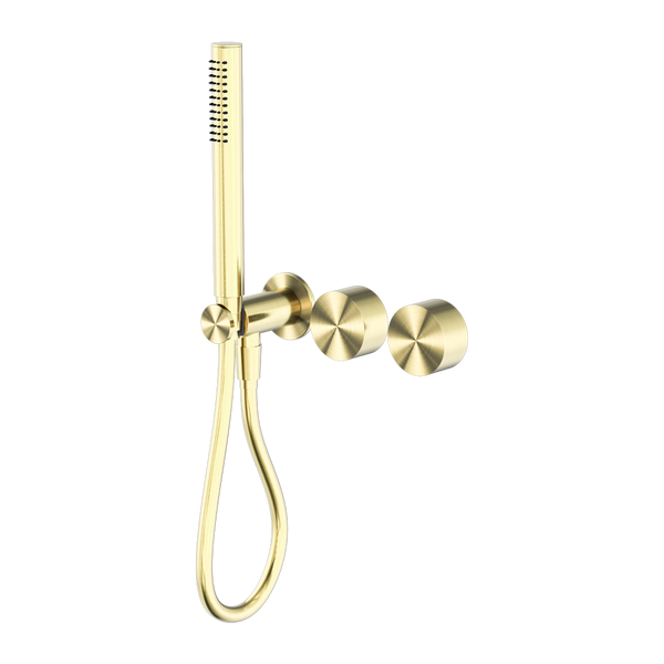 Kara Progressive Shower System Separate Plate Brushed Gold
