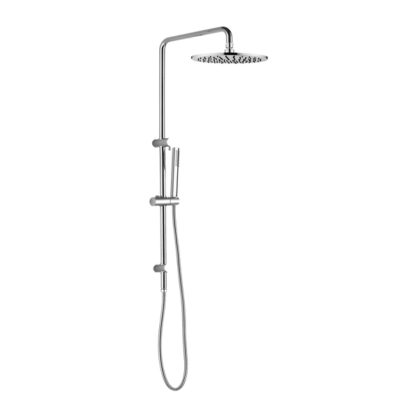 Dolce Round Twin Shower With Slim Hand Shower Chrome