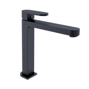 Ecco Tall Basin Mixer Matte Black - Matte Black