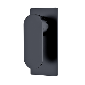 Ecco Shower Mixer Matte Black - Matte Black
