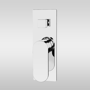 Ecco Shower Mixer with Divertor Chrome - Chrome