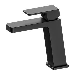 Celia Basin Mixer Angle Spout Matte Black - Matte Black