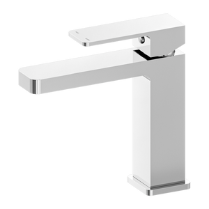 Celia Straight Basin Mixer Chrome - Chrome