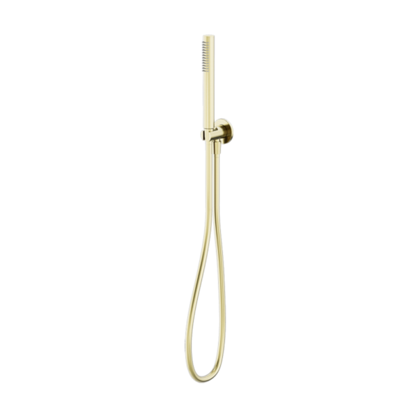 Slim Shower on Bracket Brushed Gold