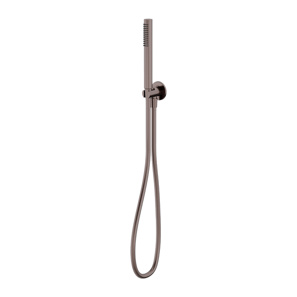 Slim Shower On Bracket Brushed Bronze