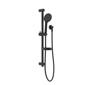 Builder Budget Shower Rail Matte Black - Matte Black