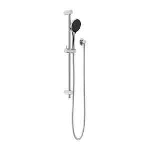 Round Metal Project Rail Shower Chrome - Chrome