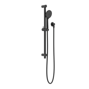 Round Metal Project Shower Rail 4 Star Rating Matte Black - Matte Black