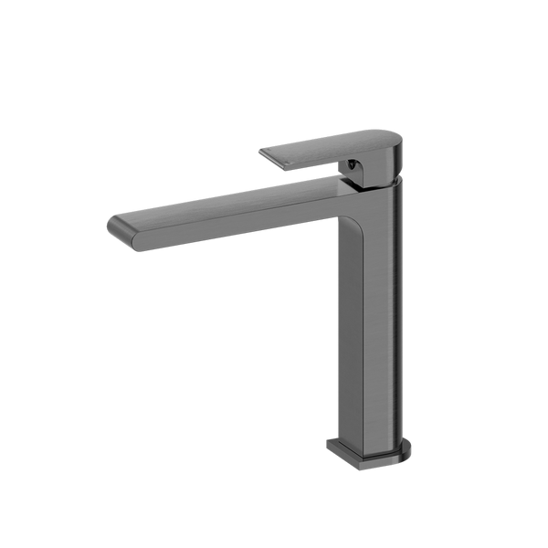 Bianca Mid Tall Basin Mixer Brushed Gunmetal