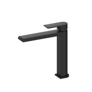 Bianca Mid Tall Basin Mixer Matte Black - Matte Black