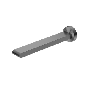 Bianca Bath Spout 240mm Brushed Gunmetal - Gunmetal