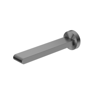 Bianca Bath Spout 200mm Brushed Gunmetal - Gunmetal