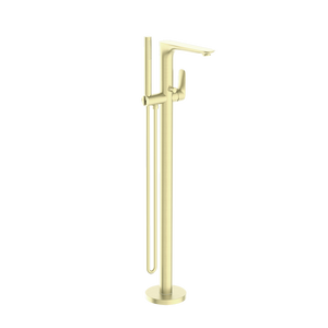 Bianca Freestanding Bath Mixer with Hand Shower Brushed Gold - Brushed Brass Gold