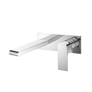 Bianca Wall Basin/Bath Mixer 187mm Chrome - Chrome