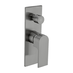 Bianca Shower Mixer with Divertor Gunmetal - Brushed Gunmetal