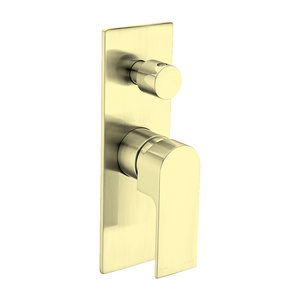 Bianca Shower Mixer with Divertor Brushed Gold - Brushed Brass Gold