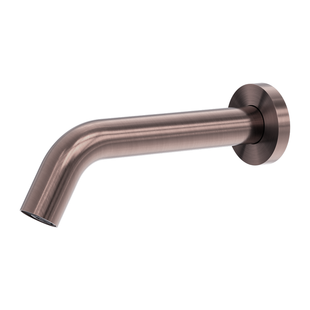 Mecca Wall Mount Sensor Tap Brushed Bronze