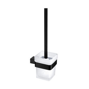 Celia Toilet Brush Holder Matte Black - Matte Black