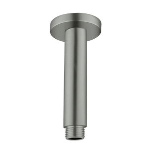 Round Ceiling Arm 100mm Brushed Gunmetal - Brushed Gunmetal