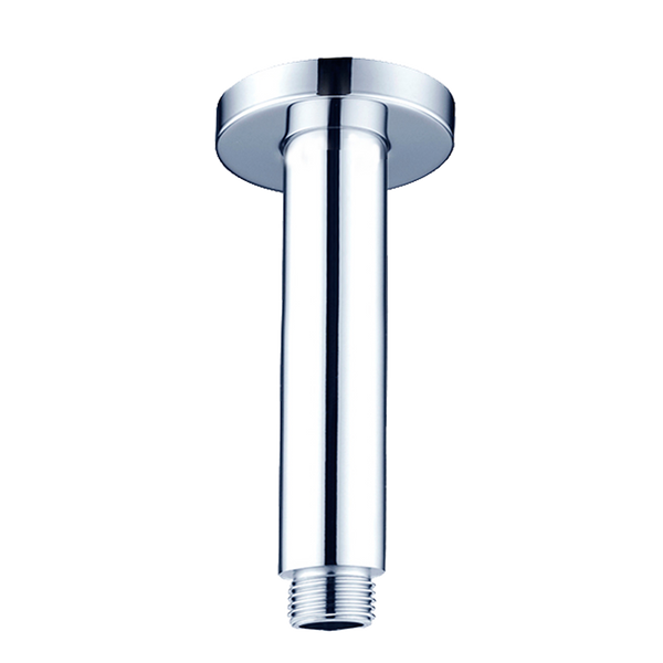 Round Ceiling Arm 100mm Chrome