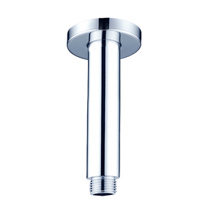 Round Ceiling Arm 100mm Chrome - Chrome