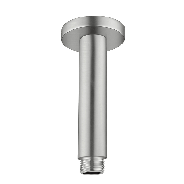 Round Ceiling Arm 100mm Brushed Nickel