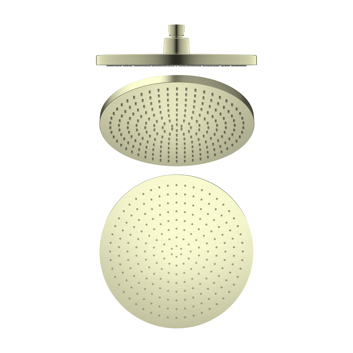 Air Shower Head Brushed Gold
