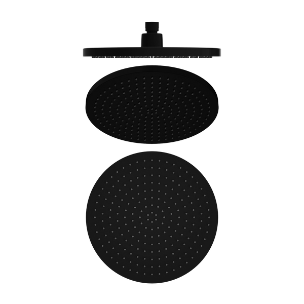 Air Shower Head Matte Black