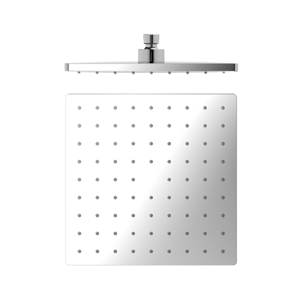 Square ABS Shower Head 250mm Chrome