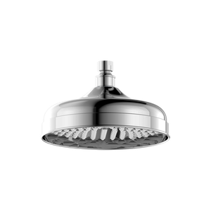 York Shower Head 200mm Chrome - Chrome