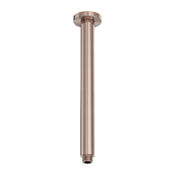 Zen Round Ceiling Arm 300mm Length Brushed Bronze