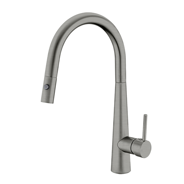 Dolce Pull-Out Sink Mixer with Veggie Spray Function Gunmetal