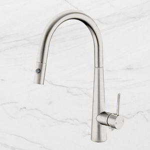 Dolce Pull-Out Sink Mixer with Veggie Spray Function Brushed Nickel - Brushed Nickel
