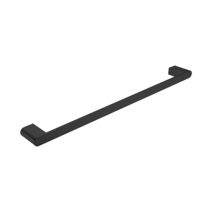 Bianca Single Towel Rail 600mm Matte Black - Matte Black