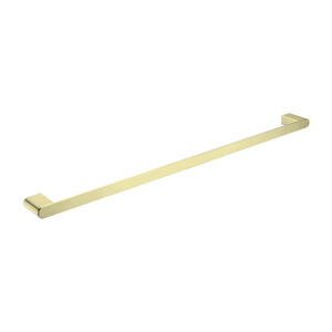 Bianca Single Towel Rail 800mm Brushed Gold - Brushed Brass Gold