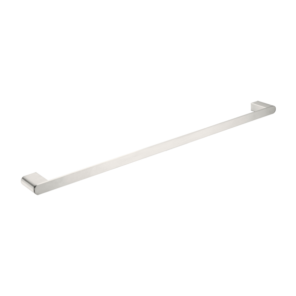 Bianca Single Towel Rail 800mm Brushed Nickel