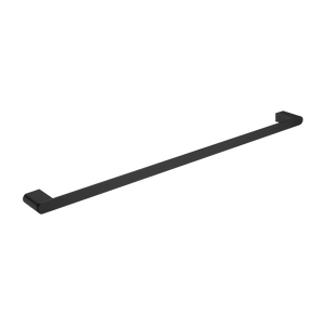 Bianca Single Towel Rail 800mm Matte Black - Matte Black