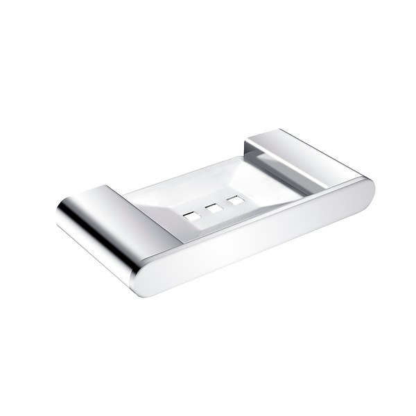 Bianca Soap Dish Holder Chrome