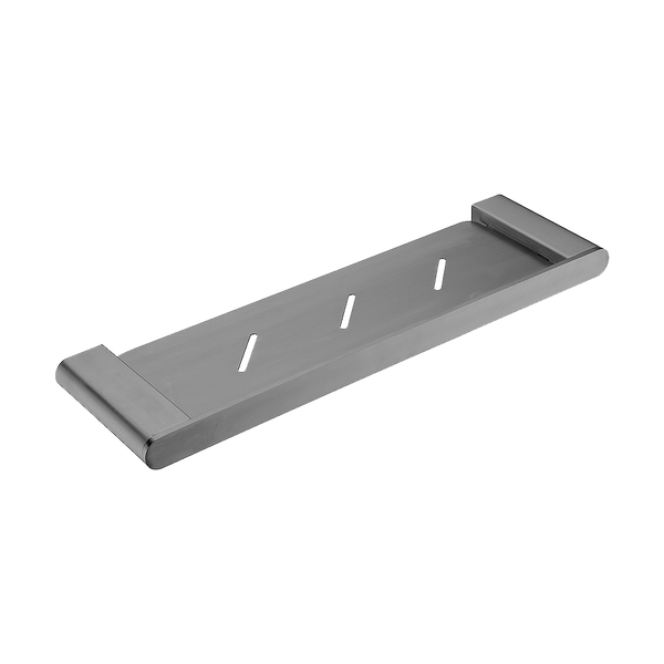 Bianca Metal Shower Shelf Brushed Gunmetal